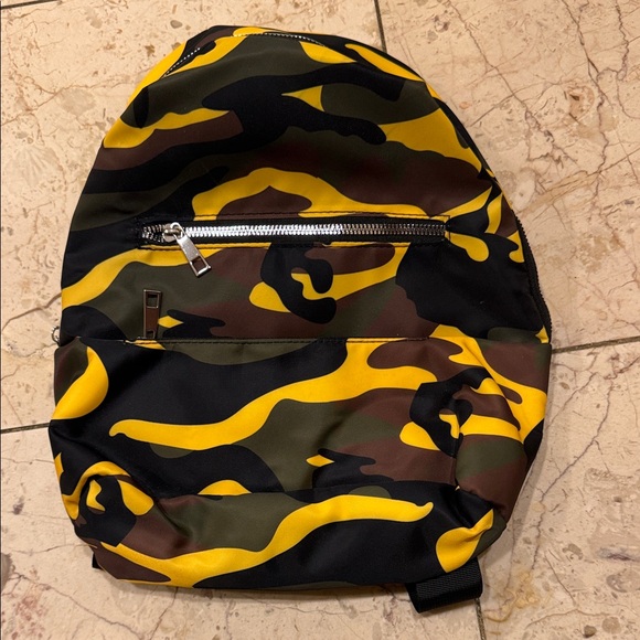 Olivia Miller Other - Brand new Women’s Yellow Camo Backpack - Stylish Everyday Backpack. Best offer!